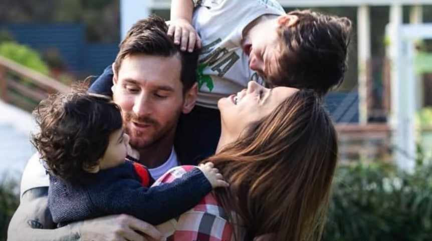 Messi and Family